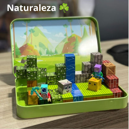 Minecraft Mundo Magnetico 60 Pzs
