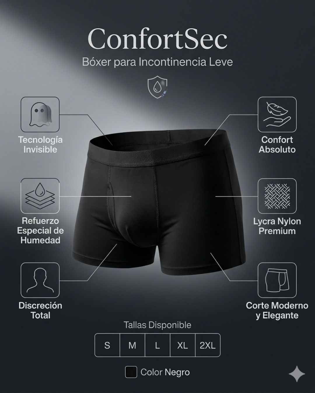 Boxer Incontinencia